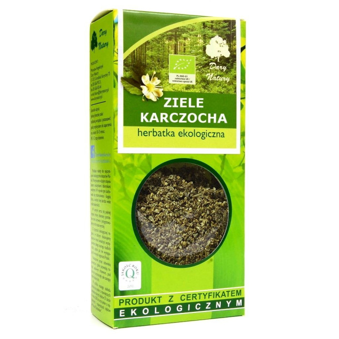 Herbatka ziele karczocha BIO 50g Dary Natury-4964